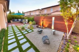 rock landscaping ideas backyard