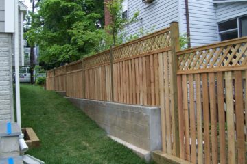 wall fence designs