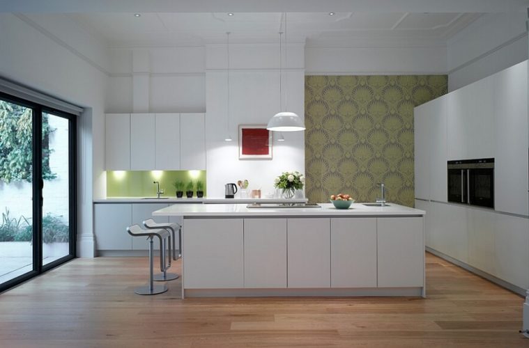 modern kitchen wallpaper ideas