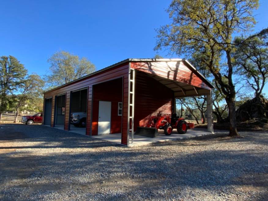 Avoiding Moisture Damage in steel carport