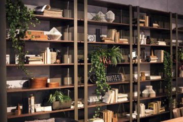 Bookcase and Bookshelf