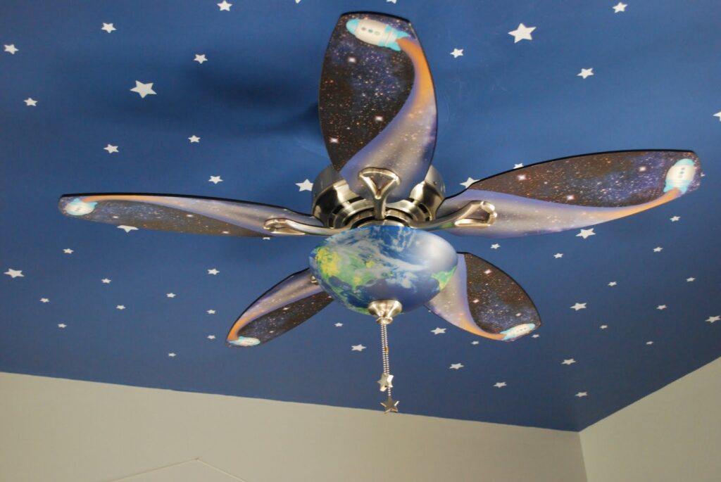 Ceilings In Kids’ Rooms 