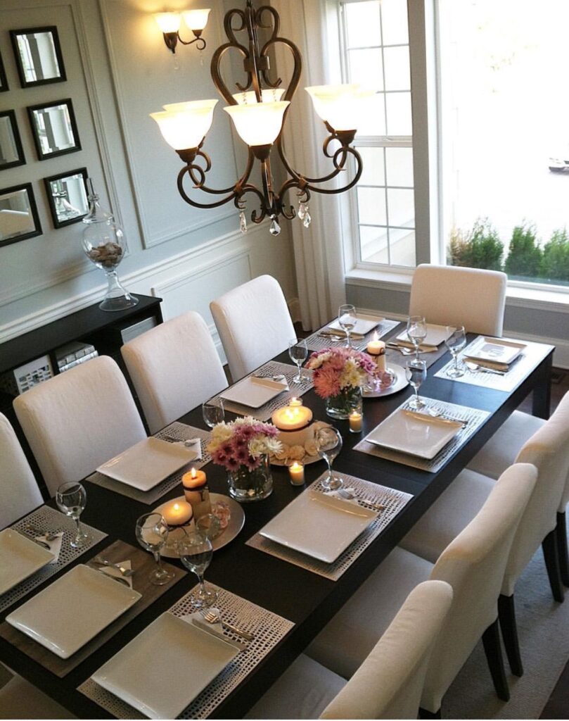 Choosing a Dining Room Table Centerpiece 