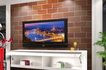 floating wall mount TV stand