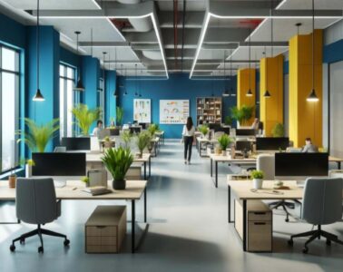 How Color Influences Office Design & Boosts Productivity