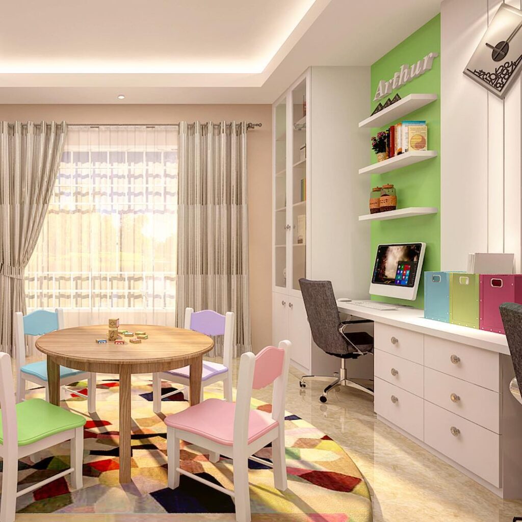 kid's study corner ideas