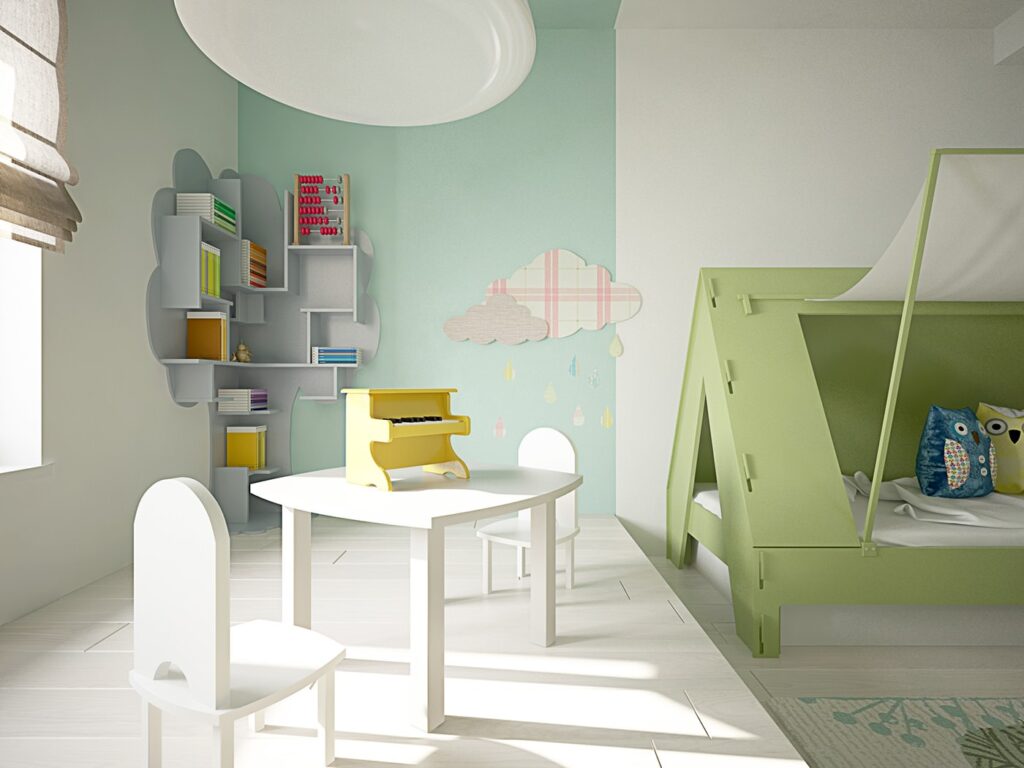 kid's study corner ideas