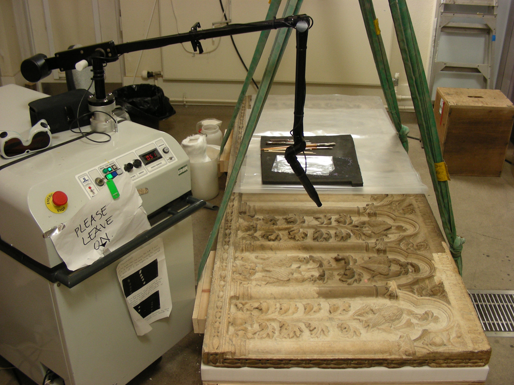 Laser Cleaning in Art Conservation