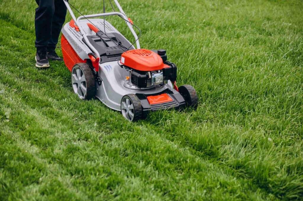 Lawn Mowing Technique