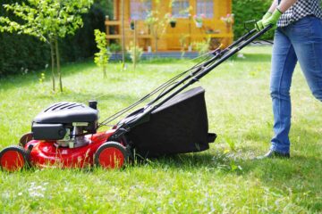 Lawn Mowing Technique