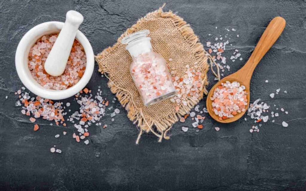 Organic bath salts