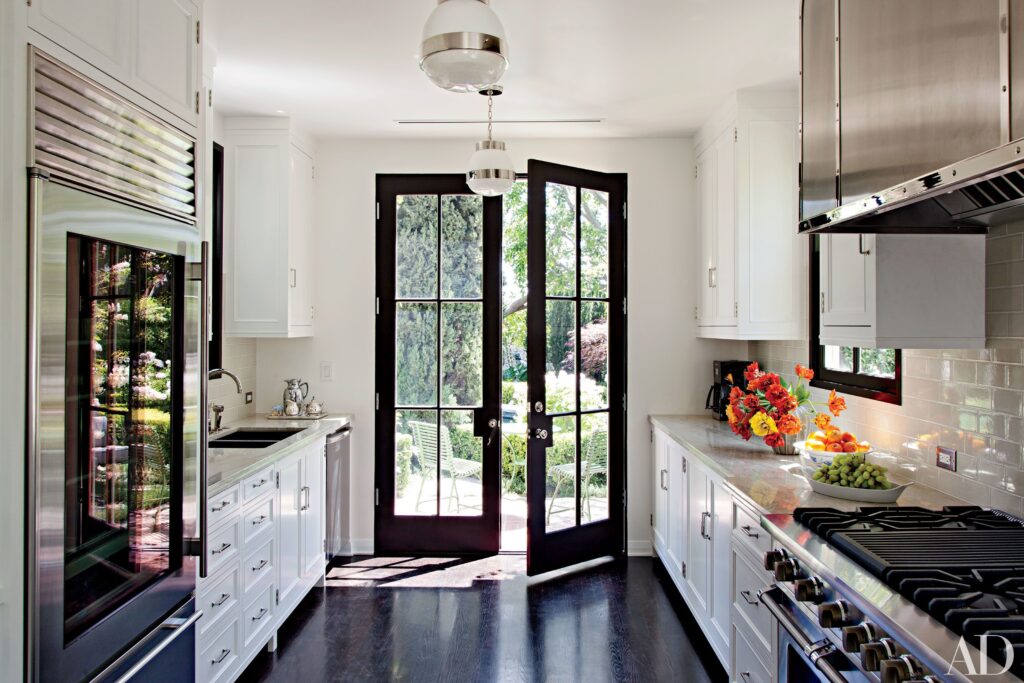 Perfect Kitchen With French Doors 