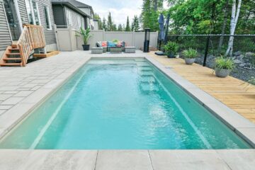 Right Fibreglass Pool