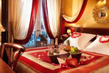 valentine day room decoration