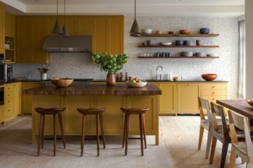 Rustic Colours For Kitchen Design