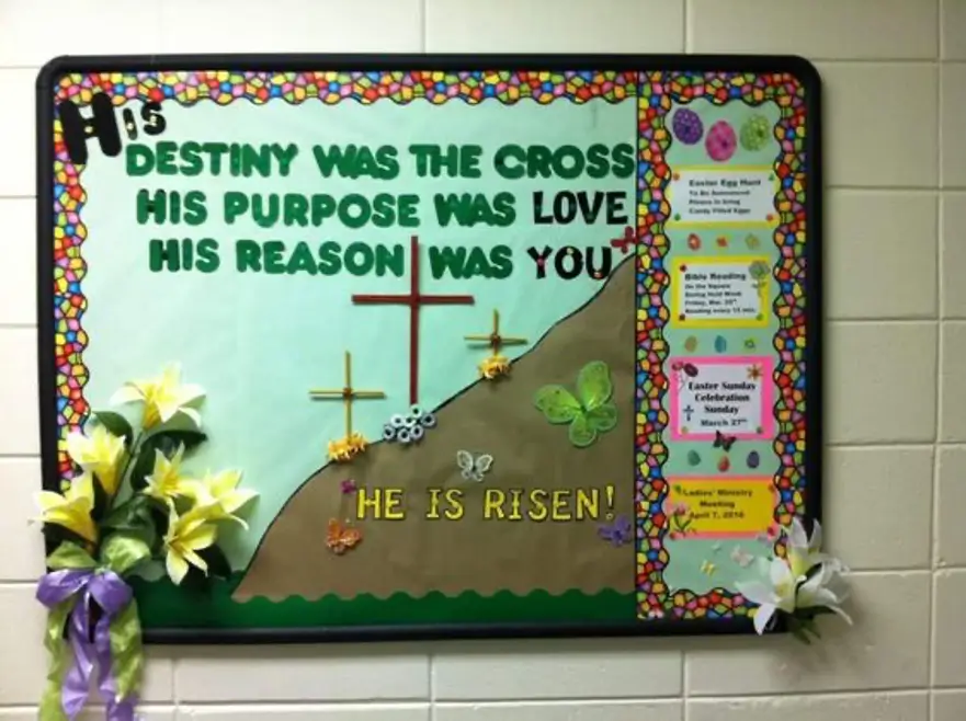 Easter Bulletin Board Ideas 